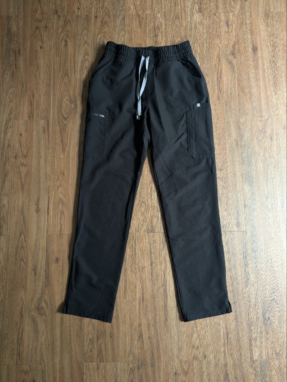 Figs Black Women's Scrub Pants Technical Collection Sz M Tall
